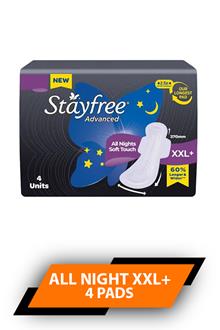 Stayfree All Night Xxl+ 4pads